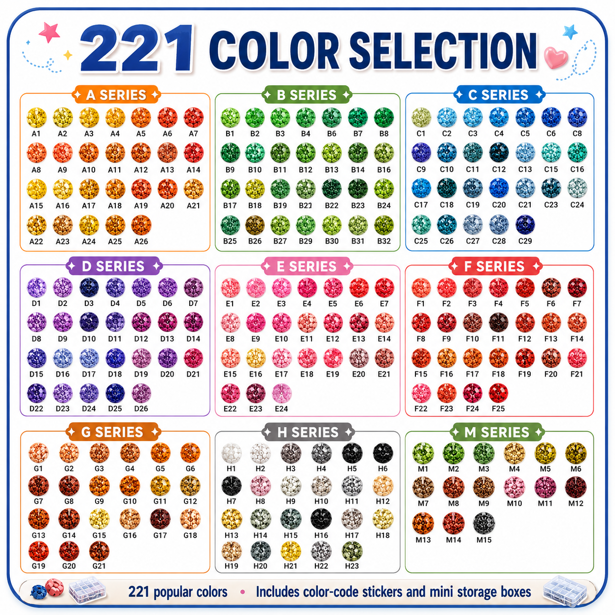 2.6MM Beads Refill Pack - 250 Beads/Pack