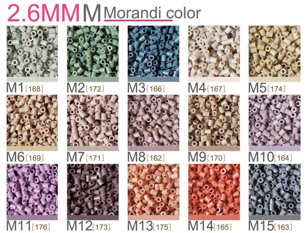 M Series Morandi Color Chart